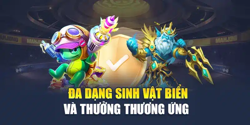 Đa dạng sinh vật biển và thưởng thương ứng 